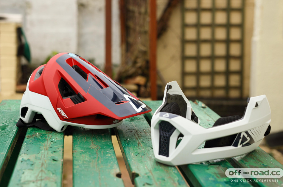 Leatt MTB 4.0 Enduro V21 convertible helmet review off road.cc